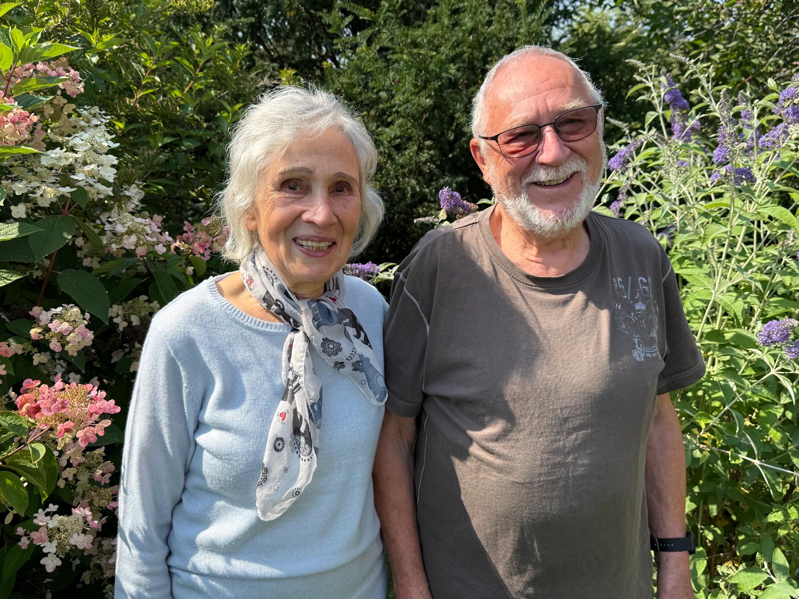 Glückwunsch von Oma und Opa Heidi und Wilfried Münzberg