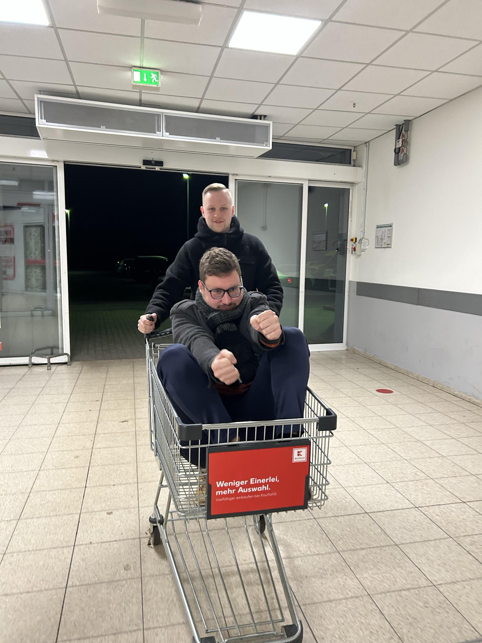 Gemeinsame Erinnerung mit Lennard und Pupsi