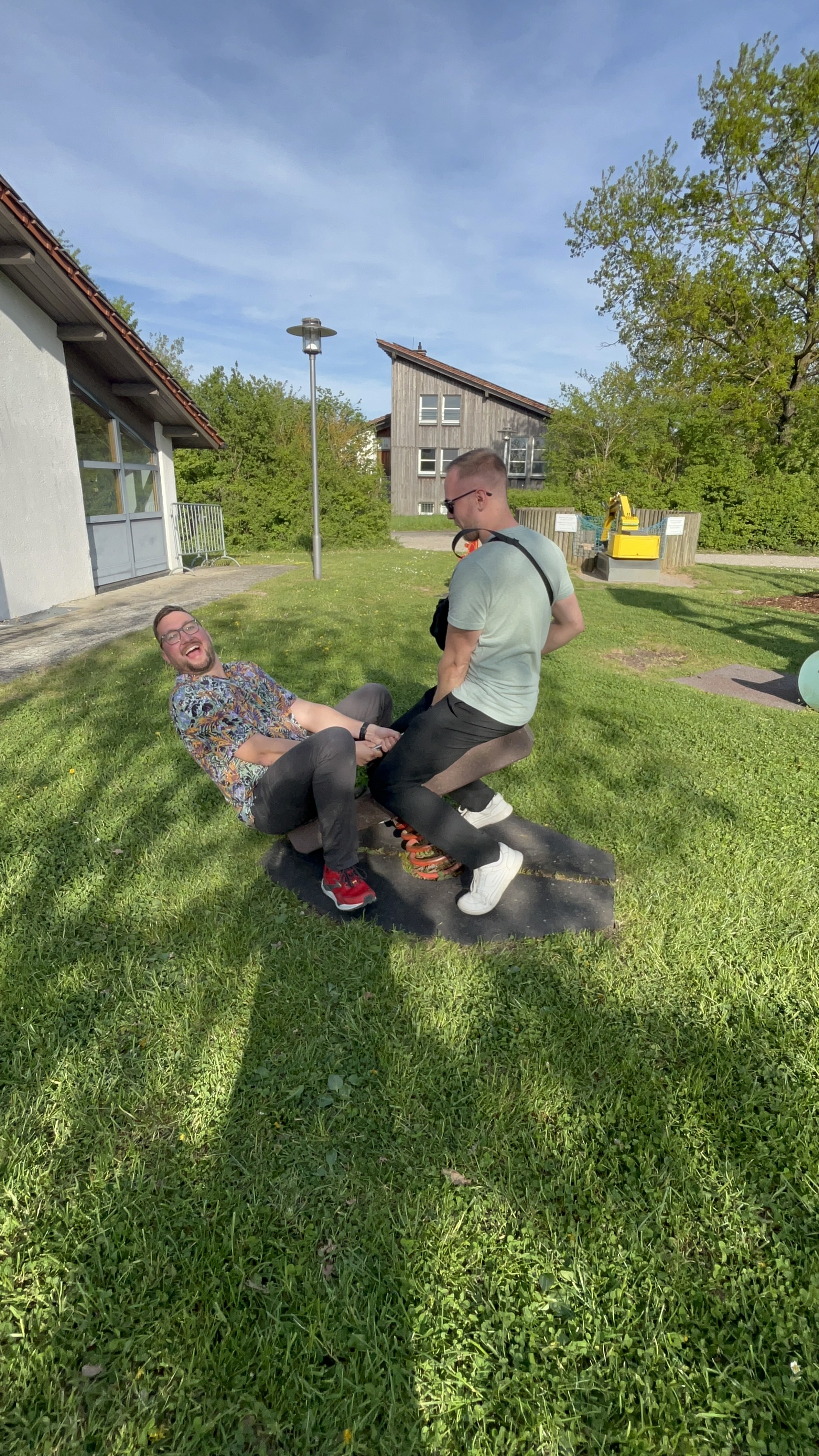 Gemeinsame Erinnerung mit Lennard und Pupsi